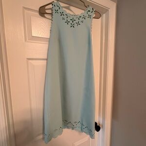 J. Crew Light Blue Sleeveless Dress
